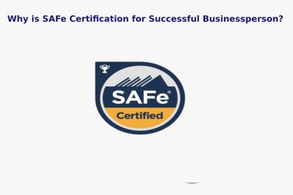 safe certification for successful businessperson