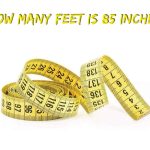 How Many Feet is 85 Inches?