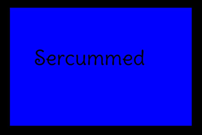 What is the Correct Spelling for Sercummed?