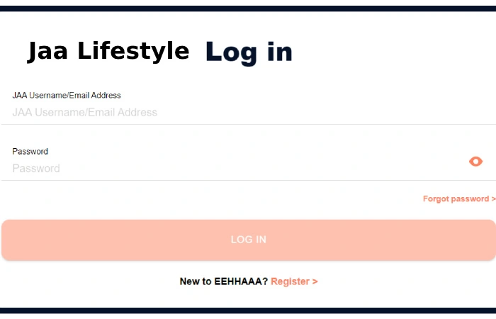 Jaa Lifestyle Login