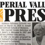 Imperial Valley Press Obituaries