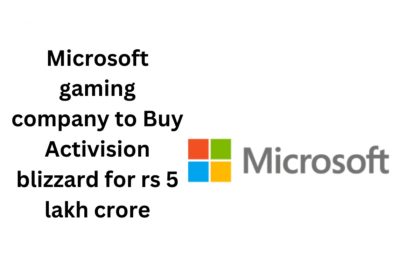 Rajkotupdates.news : Microsoft Gaming Company to Buy Activision Blizzard for Rs 5 Lakh Crore
