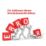 Fix Software Name Do1ab3zouls38.A0axs