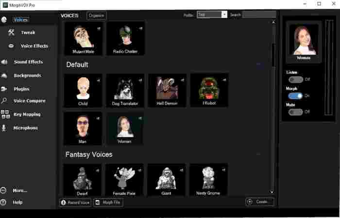 morphvox voice changer