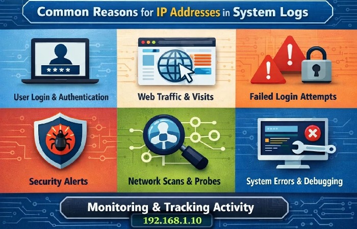 Common Reasons for IP Addresses Showing Up in System Logs