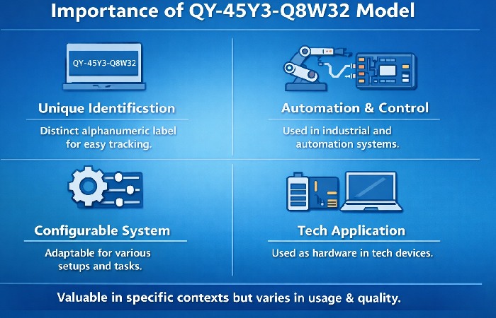 Importance of QY-45Y3-Q8W32 Model