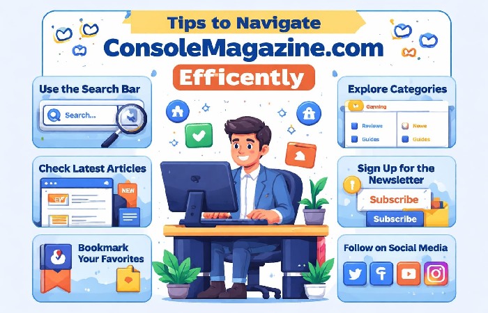 Tips to Navigate ConsoleMagazine.com Efficiently