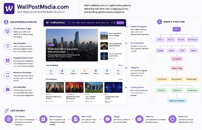 WallPostMedia.com User Experience and Website Structure