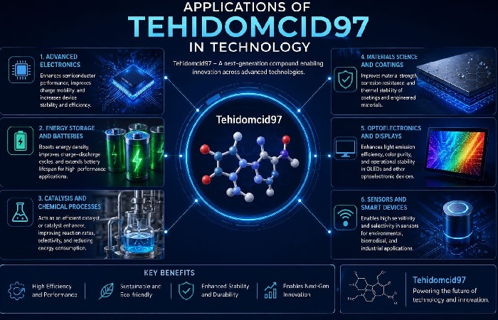 Applications of Tehidomcid97 in Technology