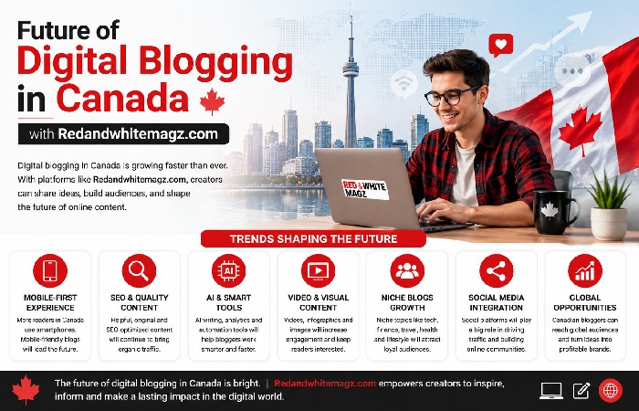 Future of Digital Blogging in Canada with Redandwhitemagz.com