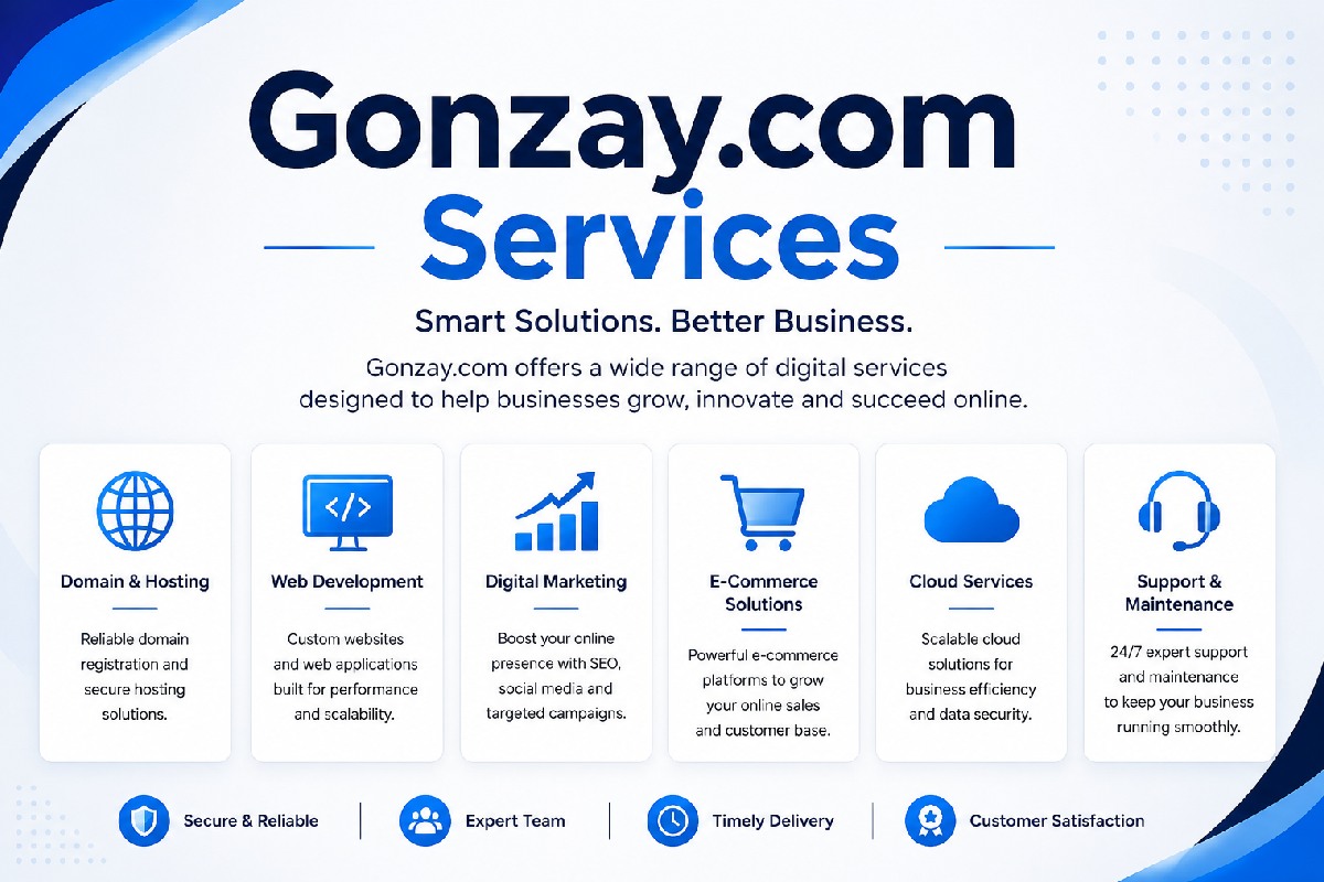 Gonzay.com Services