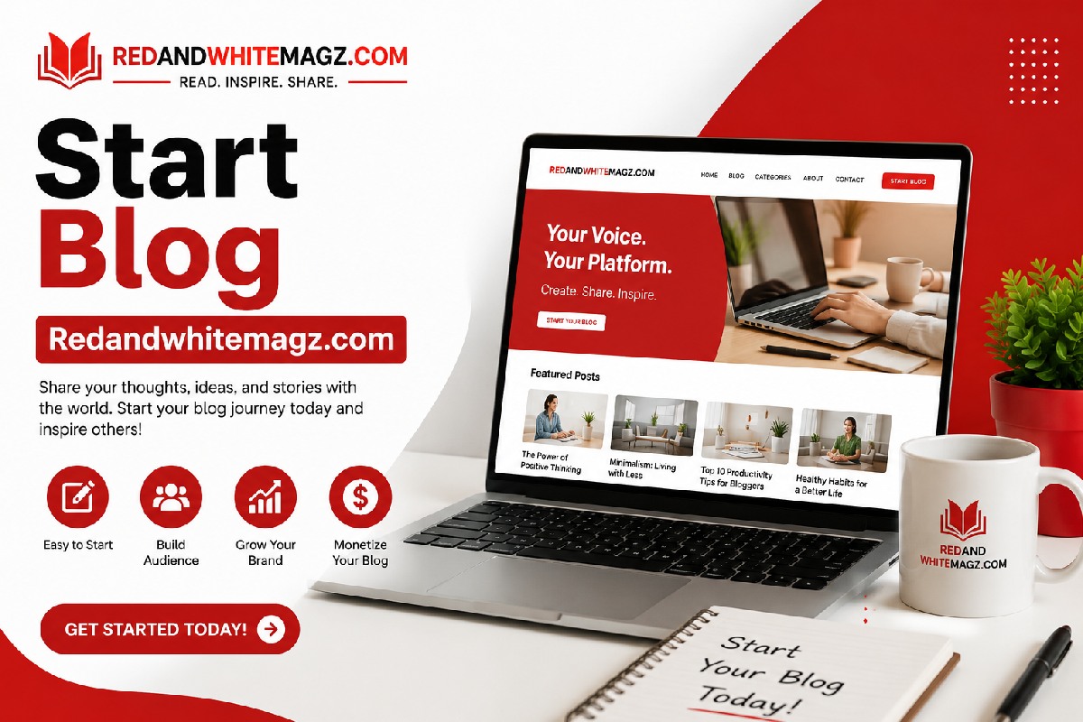 Start Blog Redandwhitemagz.com